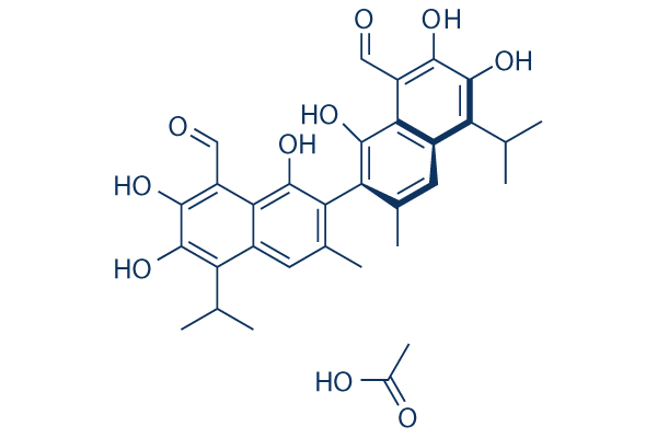 (R)- (-)-Gossypol (AT-101)acetic acid