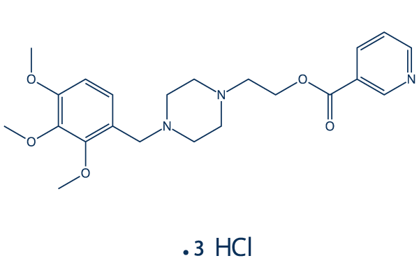 Ninerafaxstat trihydrochloride