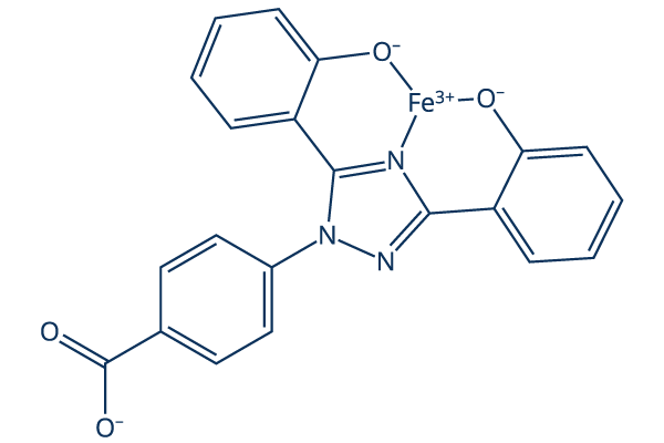 Deferasirox (Fe3+ chelate)