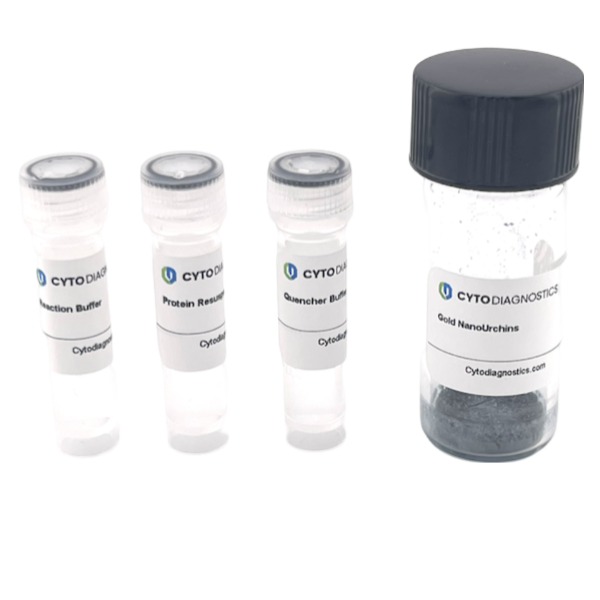 50nm NHS-Activated Gold NanoUrchins Conjugation Kit (MIDI Scale-Up Kit)