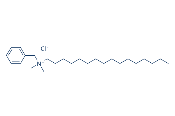 Benzyldimethylhexadecylammonium chloride