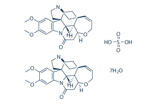 Brucine sulfate heptahydrate