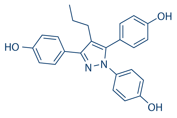 Propyl pyrazole triol (PPT)