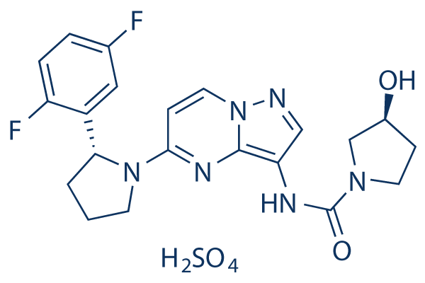Larotrectinib sulfate