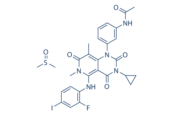Trametinib DMSO solvate (GSK1120212B)