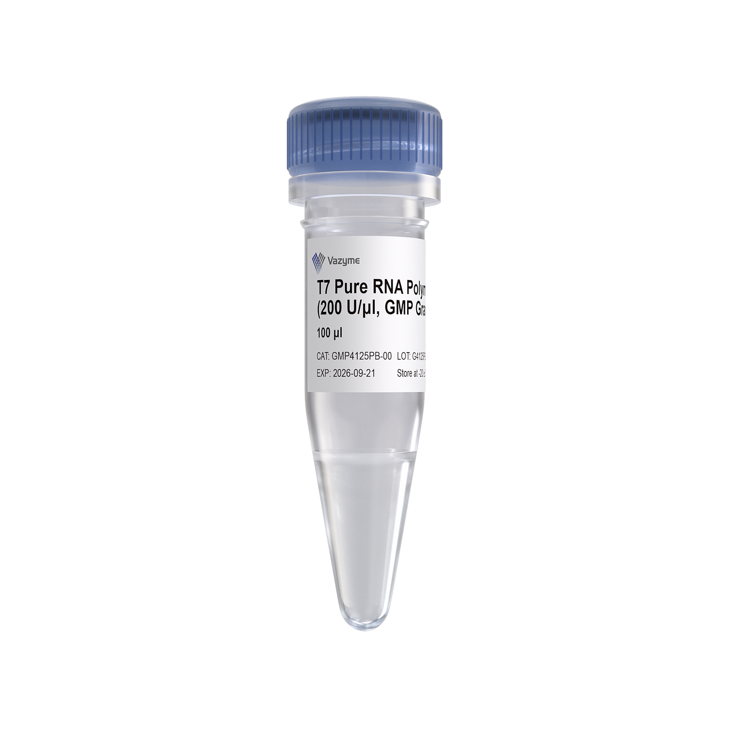 T7 Pure RNA Polymerase (200 U/μl, GMP Grade)