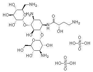 Amikacin disulfate