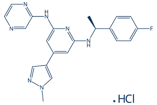 Ilginatinib hydrochloride