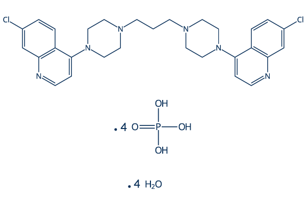 Piperaquine tetraphosphate tetrahydrate