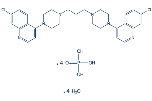 Piperaquine tetraphosphate tetrahydrate