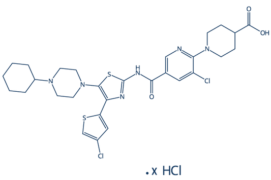 Avatrombopag hydrochloride