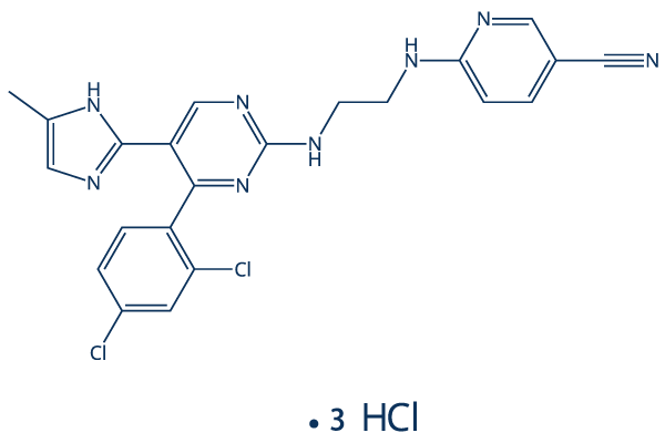 Laduviglusib trihydrochloride