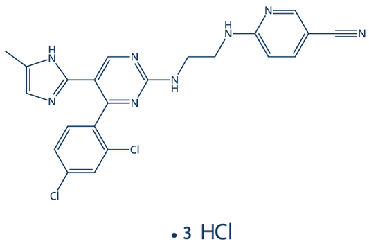Laduviglusib trihydrochloride