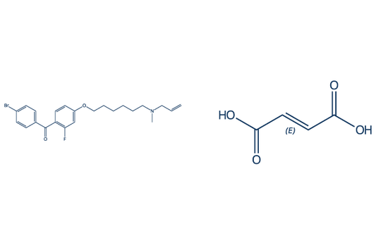 Ro 48-8071 fumarate