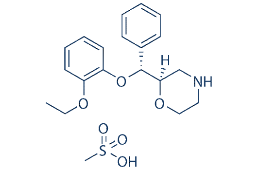 Reboxetine mesylate