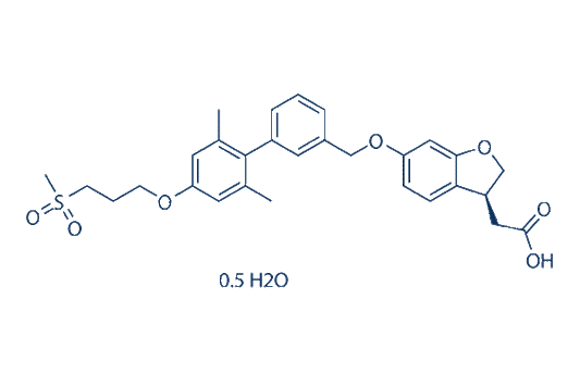 Fasiglifam (TAK-875)Hemihydrate