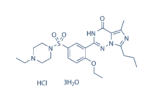 Vardenafil HCl Trihydrate