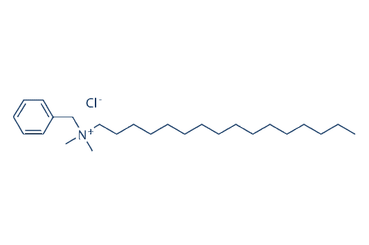 Benzyldimethylhexadecylammonium chloride