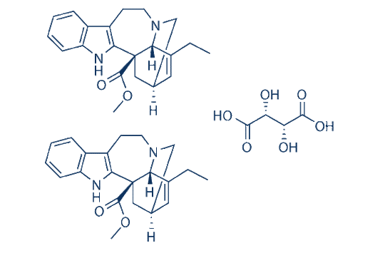 Catharanthine hemitartrate