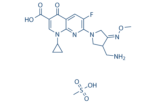 Gemifloxacin mesylate