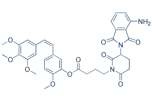 PROTAC tubulin-Degrader-1 (compound W13)