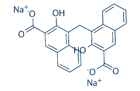 Pamoic acid disodium