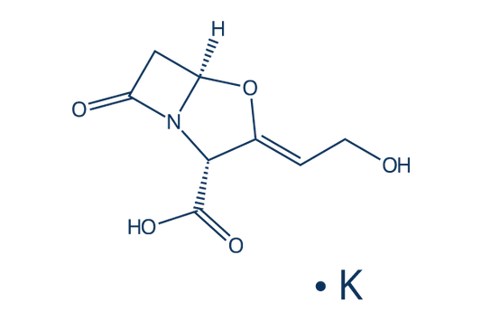 Potassium clavulanate cellulose