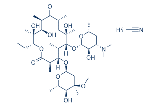 Erythromycin thiocyanate