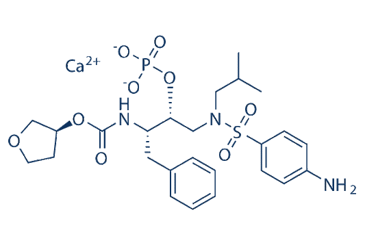 Fosamprenavir calcium salt