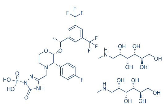 Fosaprepitant dimeglumine salt