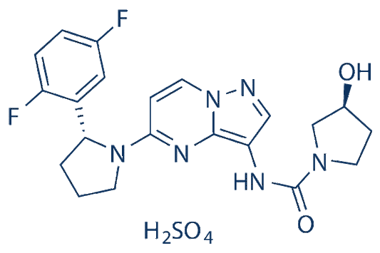 Larotrectinib sulfate