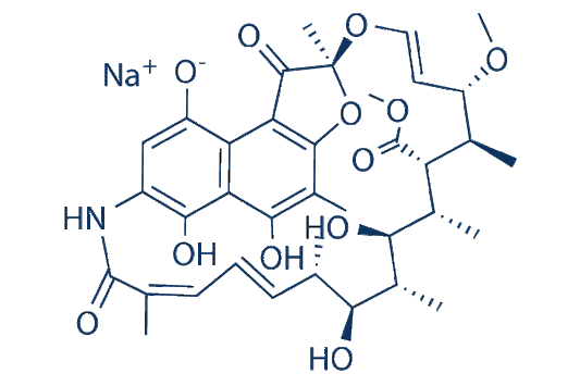 Rifamycin sodium salt