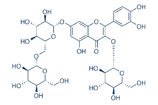 Quercetin 3-O-β-D-glucose-7-O-β-D-gentiobioside