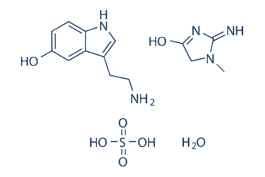 Serotonin creatinine sulfate monohydrate