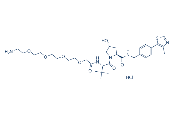 (S,R,S)-AHPC-PEG4-NH2 hydrochloride