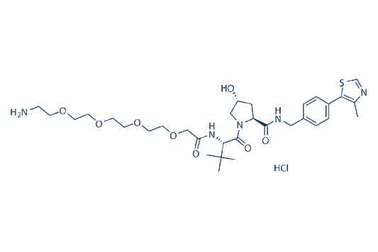 (S,R,S)-AHPC-PEG4-NH2 hydrochloride