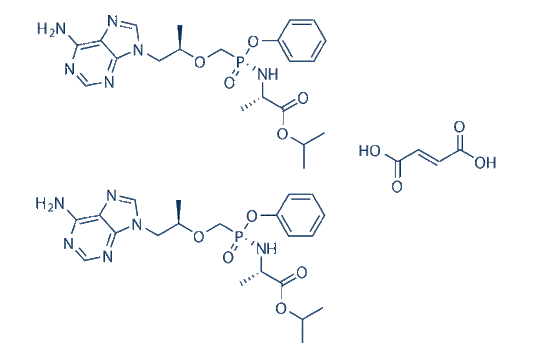 Tenofovir alafenamide hemifumarate