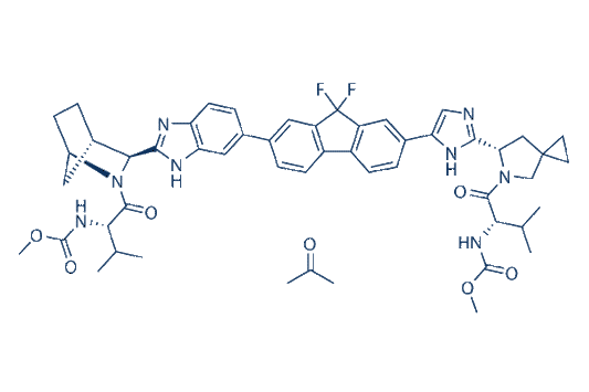 Ledipasvir acetone