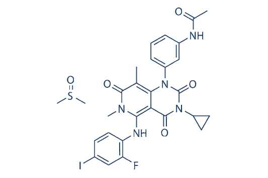 Trametinib DMSO solvate (GSK1120212B)