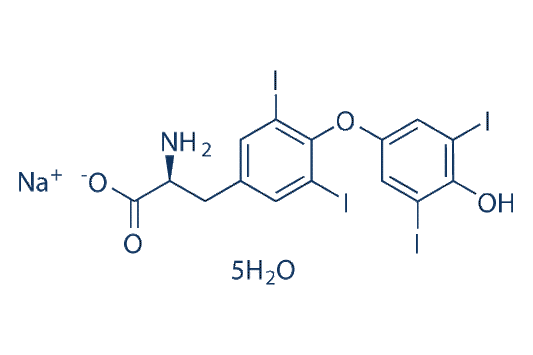 L-Thyroxine sodium salt pentahydrate