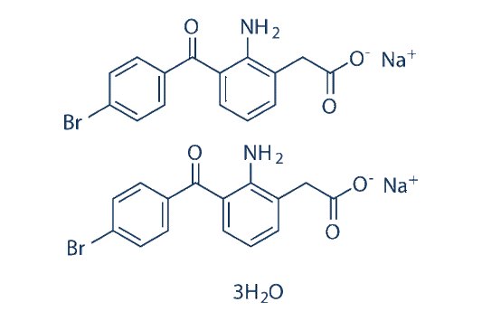 Bromfenac sodium hydrate