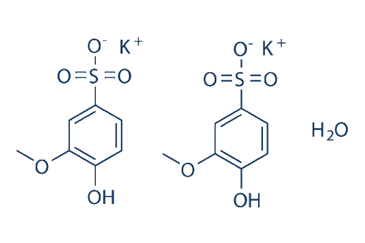 Potassium guaiacolsulfonate hemihydrate