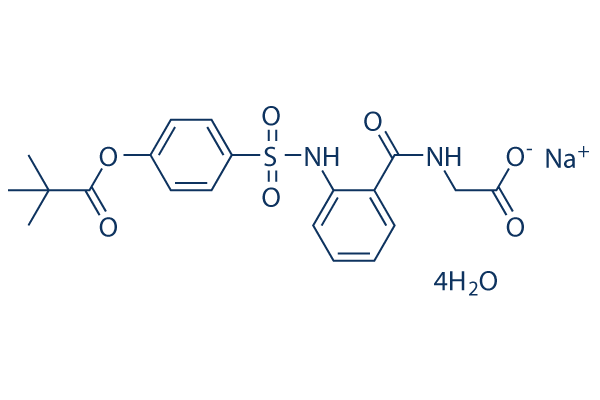 Sivelestat sodium tetrahydrate