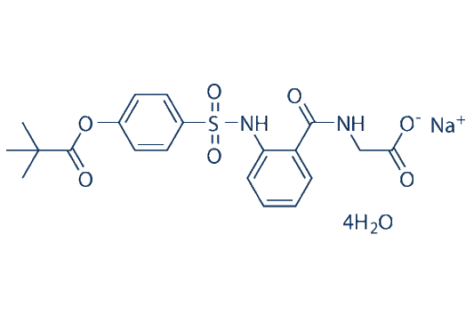 Sivelestat sodium tetrahydrate