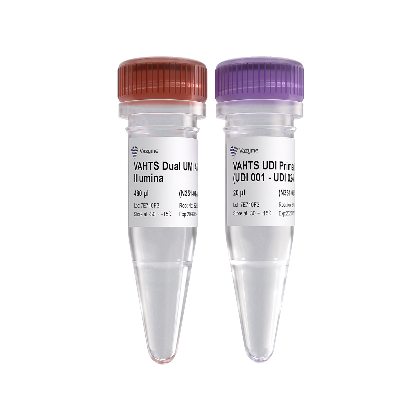 VAHTS Dual UMI UDI Adapters Set 1 for Illumina (UDI 001-024)